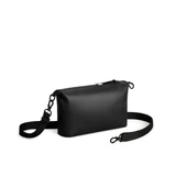 Gaston Luga Lightweight DuoSeal Crossbody Omuz Çantası- Black - 3