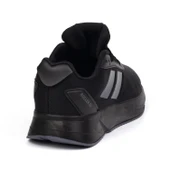 Erkek Siyah Füme Bağcıklı Nefes Alan Esnek Hafif Günlük Sneaker Spor Ayakkabı - 5