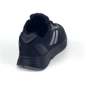 Erkek Siyah Füme Bağcıklı Nefes Alan Esnek Hafif Günlük Sneaker Spor Ayakkabı - 10