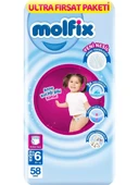 Molfix 6 Numara Ekstra Large 58'li Külot Bez - 1