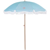 CARAMEL-CIZGILI MAVI SEMSIYE PUSKULLU - 1