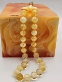 Beyaz Hareli Katalin Tesbih Hammaddesi thumbnail 1