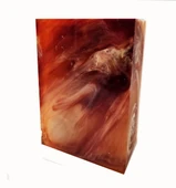 Kahve Beyaz Hareli Katalin Tesbih Hammaddesi - 4