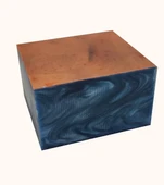 Mavi Sedefli Katalin Tesbih Hammaddesi thumbnail 3