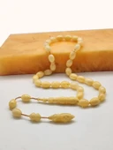 Usta İşçilikli Beyaz Hareli KatalinTesbih thumbnail 1