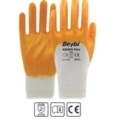 Beybi KN350 Nitril Kaplı Örme Eldiven No:10 - 2