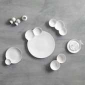 Karaca Red Carpet Collection Stream Bone Blow 26 Parça 6 Kişilik Kahvaltı Takımı thumbnail 5