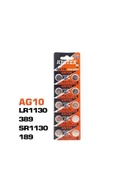 KANDİLLER SAAT PİLİ AG-10 DAYANIKLI SAAT PİLİ 10 ADET - 1