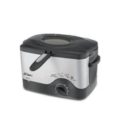 Arzum AR272 Cipsco 1200 W 1.5 lt Isı Ayarlı Fritöz Gümüş Siyah - 1