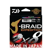 Daiwa J-Braid Expedition 8B Smash Orange 150m İp Misina Kalınlık (mm) : 0,13mm thumbnail 2