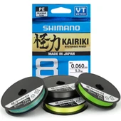 Shimano Kairiki 8B Yellow 300m İp Misina Kalınlık (mm) : 0,06mm - 1