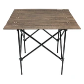 Gray Wolf Ahşap Katlanır Kamp Masası thumbnail 1