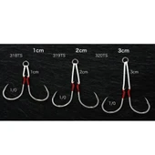 Shout Twin Spark 1cm Olta İğnesi İğne No : 1-0 thumbnail 2