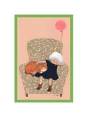 Sevimli Kedi Çizimli Dekoratif Kartpostallar ve Hediye Not Kartları  10 x 15 cm - 1