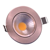 Maxled MX-2075BZ 5W Yuvarlak Cob Led Armatür Bronz Kasa 3000K Günışığı thumbnail 1