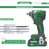 Hais Pro AKÜLÜ DARBELİ VİDALAMA 320NM 21V 2.0Ah RB-DB2108W (RB-DB2108) HAISPRO - 2