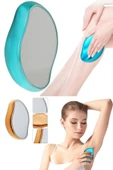 3'lü Set Ayak Bacak Peeling Kil Bakım Maske Kristal Epilasyon Taşı Ağda Aleti Tüy Dökücü Tüy Silğisi - 3