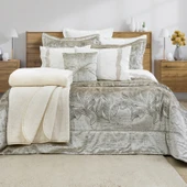 Schafer Home Leaf Çeyiz Seti 11 Parça-Krem - 1