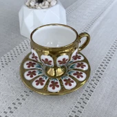 Oscar 2 Kişilik Kahve Fincan Takımı - 90 ml SCT-06177/8 (Pembe-Mavi) - 3