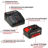 Einhell 18V 4,0 Ah PXC Starter Kit, Akü & Şarj Cihazı thumbnail 7