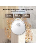 Roborock Vacuum Q8 Max Pro Plus Robot Süpürge Beyaz - 4