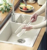 Kavanoz ve Biberon Yıkama Fırçası Silikon thumbnail 3