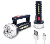 P-17 17+5 Cob Ledli Işıldak Fener thumbnail 1