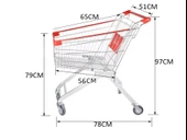 Metal Market (Alışveriş) Arabası 100 L - 5