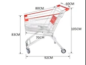 Metal Market Arabası 150 L - 7