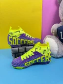 Erkek Çocuk Halısaha Çoraplı Çivisiz Futbol Spor Ayakkabısı F35HS - 12