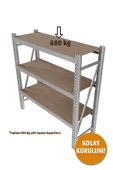Ağır Yük Raf Ünitesi 180x180x60 cm thumbnail 3