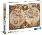 Clementoni 1000 Parça HQ Collection Yetişkin Puzzle 31229 Old Map - 1