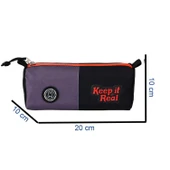 Muggle 3 Bölmeli Black Okul Sırt Çantası + Beslenme Çantası + Kalemlik thumbnail 4