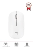 Torima TM-19 Beyaz Çift Modlu Sessiz Kablosuz Mouse Fare thumbnail 1