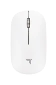 Torima TM-19 Beyaz Çift Modlu Sessiz Kablosuz Mouse Fare thumbnail 2
