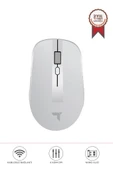 Torima TM-18 Beyaz Çift Modlu Sessiz Kablosuz Mouse Fare thumbnail 1