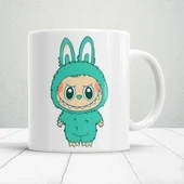 Turkuaz Labubu Baskılı Hediyelik Kupa thumbnail 1