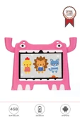 Torima T16 Pembe 4GB +128 GB Tablet Android 13 Çocuk Tableti Kılıf Hediyeli thumbnail 1