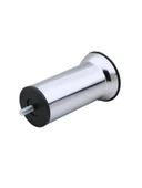 Metal Ayak Vidalı Pasolu Mobilya Yatak Koltuk Baza Ayağı(METAL)(10CM - 12CM - 15CM)(8MM)(VİDALI) Krom 12cm 12cm - 4 ADET - 3