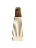 Kule Desenli Krem Plastik Ayak Mobilya Masa ve Dolap Ayağı(18CM - 23CM)(KREM - ALTIN) Krem 18cm 18cm - 1 ADET - 4