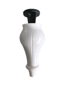 Tombul Beyaz 18cm Plastik Ayak Mobilya Masa ve Dolap Ayağı(BEYAZ)(18CM) Beyaz 18cm 18cm - 4 ADET thumbnail 3