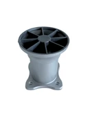 Plastik Gri Ayarlanabilir Ayak Masa Dolap ve Mobilya Ayağı(GRİ)(8CM - 10CM) Gri 8cm 8cm - 4 ADET thumbnail 3