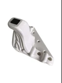 Lükens Desenli 11cm Plastik Ayak Mobilya Masa ve Dolap Ayağı(BEYAZ)(11CM) Beyaz 11cm 11cm - 1 ADET - 3