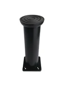 Plastik Siyah Ayarlanabilir Ayak Masa Dolap ve Mobilya Ayağı(SİYAH)(10CM - 12CM - 15CM) Siyah 15cm 15cm - 1 ADET thumbnail 3