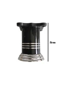 Düz Şeritli Alüminyum Ayak Mobilya Masa ve Dolap Ayağı(SİYAH)(8CM - 10CM) Siyah 8cm 8cm - 1 ADET thumbnail 5