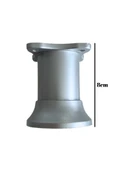 Plastik Gri Ayarlanabilir Ayak Masa Dolap ve Mobilya Ayağı(GRİ)(8CM - 10CM) Gri 8cm 8cm - 4 ADET thumbnail 4