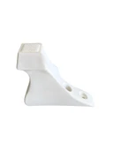 Lükens Beyaz 8cm Plastik Ayak Mobilya Masa ve Dolap Ayağı(8CM)(BEYAZ) Beyaz 8cm 8cm - 2 ADET thumbnail 3