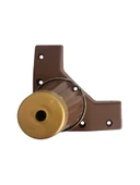 Babil 12cm Plastik Ayak Mobilya Masa ve Dolap Ayağı(12CM)(KAHVERENGİ- ALTIN) Kahverengi 12cm 12cm - 4 ADET thumbnail 4