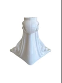 Sultan Lükens Desenli 14CM Beyaz Plastik Ayak Mobilya Masa ve Dolap Ayağı(14CM)(BEYAZ) Beyaz 14cm 14cm - 1 ADET thumbnail 2