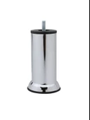 Metal Ayak Vidalı Pasolu Mobilya Yatak Koltuk Baza Ayağı(METAL)(10CM - 12CM - 15CM)(8MM)(VİDALI) Krom 15cm 15cm - 2 ADET thumbnail 2